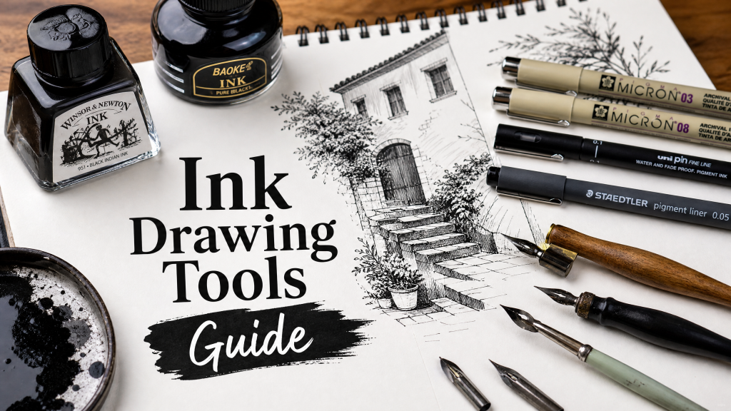ink drawing tools