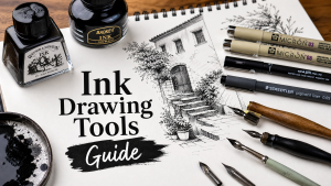 ink drawing tools