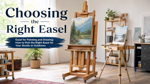 easel for painting and drawing