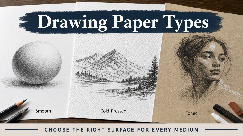 drawing paper types for artists