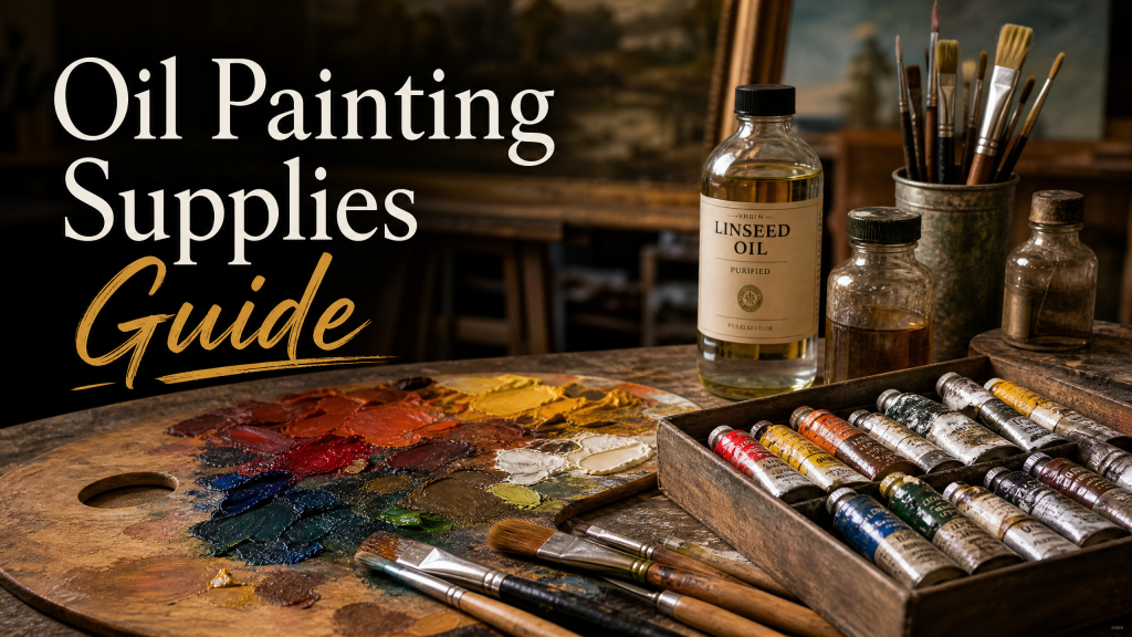 oil painting supplies