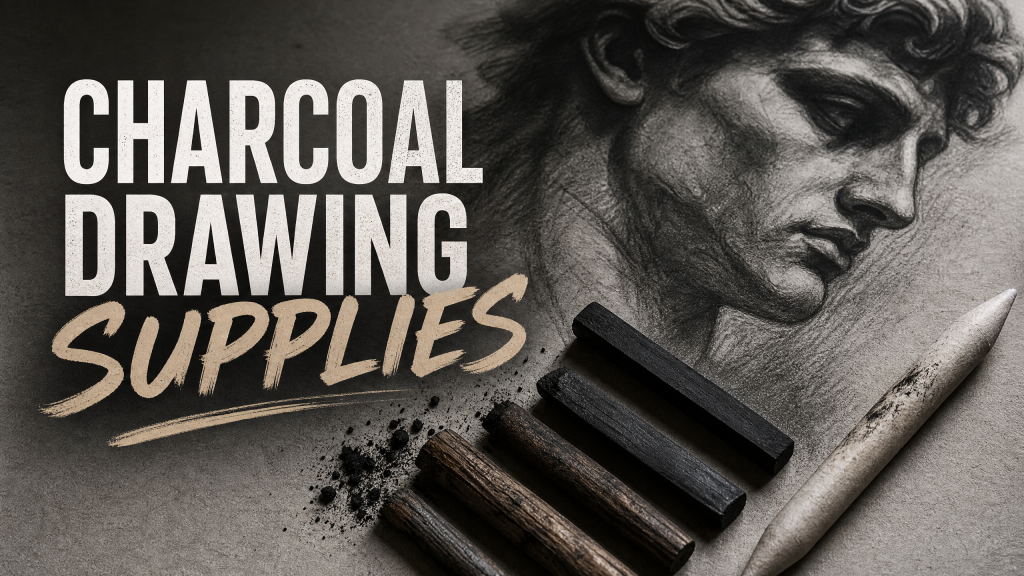 charcoal drawing supplies