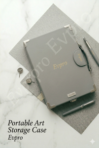 portable art storage case for artists