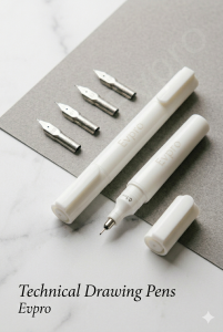 technical drawing pen for precise linework