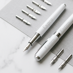 white gel pen for art