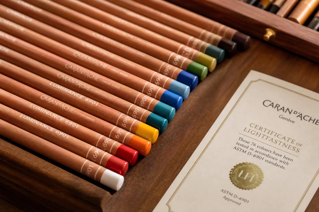 Caran d'Ache Luminance 6901 colored pencils